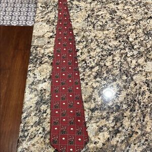 Sky Bend Country Club Golf Bag and Ball Themed Men’s Necktie